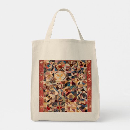 Friendship quilt tote bag (Achterkant)