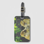 Friendship Quote by Vincent van Gogh Bagagelabel (Voorkant (verticaal))