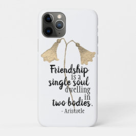 Friendship Quote Flowers Case-Mate iPhone 14 Hoesje