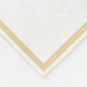 Friendship Quote Flowers Fleece Deken (Hoek)