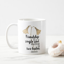 Friendship Quote Flowers Koffiemok