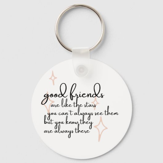 Friendship quote sleutelhanger (Voorkant)
