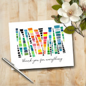 Friendship Rainbow Waterverf Shards Bedankkaart