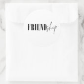 Friendship Ronde Sticker (Tas)