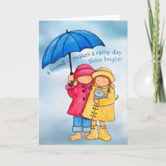 Friendship Shines Bright - Wenskaart Kaart