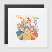 Friendship Squad Graphic Magnetische Uitnodiging (Voorkant / Achterkant)