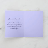 FRIENDSHIP TEA Cross Stitch Style Design Kaart (Binnen)