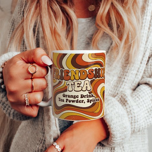 Friendship Tea Groovy Recipe Art Koffiemok