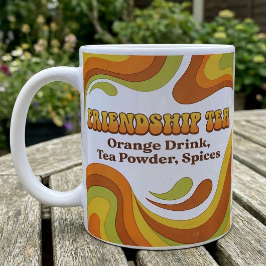 Friendship Tea Mix Recipe Groovy Retro Style Koffiemok