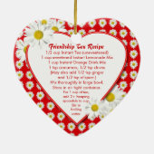 Friendship Tea Recipe Ornament (Achterkant)