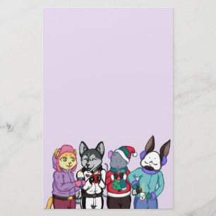 Friendship Warms the Heart Briefpapier