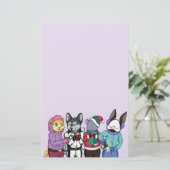 Friendship Warms the Heart Briefpapier (Staand voorkant)