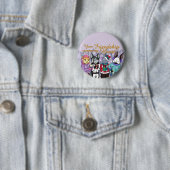 Friendship Warms the Heart Ronde Button 5,7 Cm (In situ)