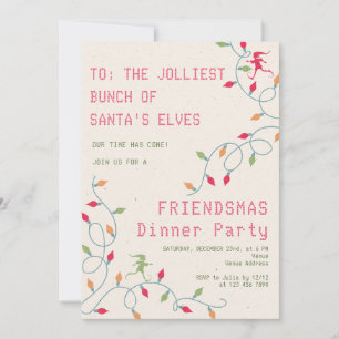 Friendsmas Jolliest Bunch Kerstvakantie feest Kaart