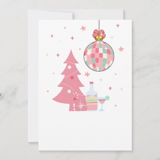 Friendsmas Kerstfeest Kaart (Achterkant)