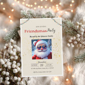 Friendsmas Party Invitation • Funny Christmas  Kaart