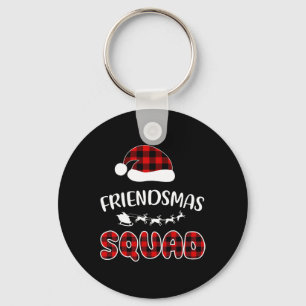 Friendsmas Squad Funny Xmas lichte familie die ove Sleutelhanger