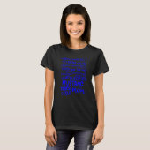 Friendswood Mustangs Track and Field Mom T-shirt (Voorkant volledig)