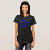 Friendswood Mustangs Track en Field Premium_7 T-shirt (Voorkant volledig)