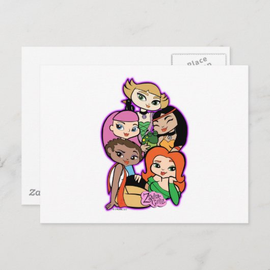 Friendz Briefkaart (Voorkant / Achterkant)