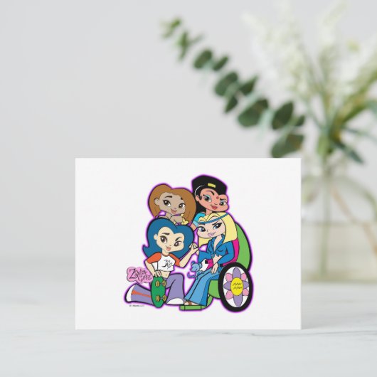 Friendz Briefkaart (Staand voorkant)