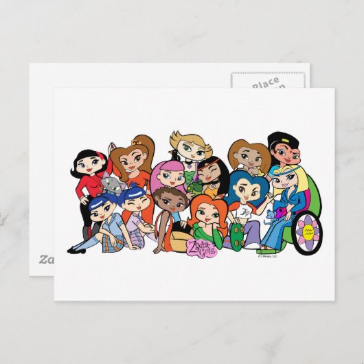 Friendz Briefkaart (Voorkant / Achterkant)