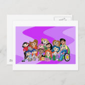 Friendz Briefkaart (Voorkant / Achterkant)