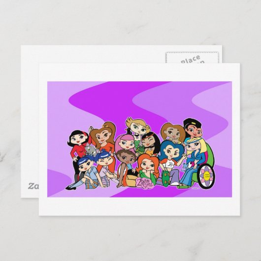 Friendz Briefkaart (Voorkant / Achterkant)