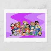 Friendz Briefkaart (Voorkant)