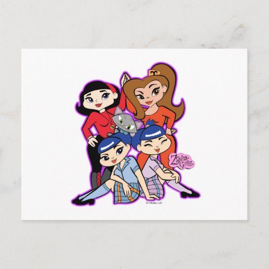 Friendz Briefkaart (Voorkant)