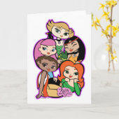 Friendz-Kaart Kaart (Gele Bloem)