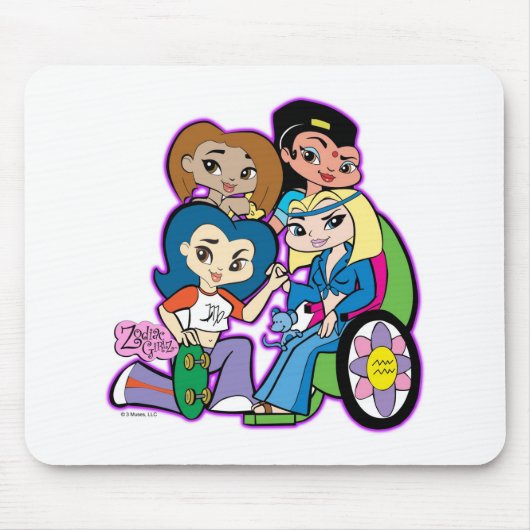 Friendz Mousepad Muismat (Voorkant)