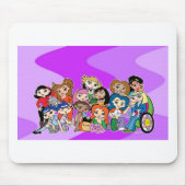 Friendz Mousepad Muismat (Voorkant)