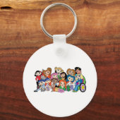 Friendz Sleutelhanger (Voorkant)