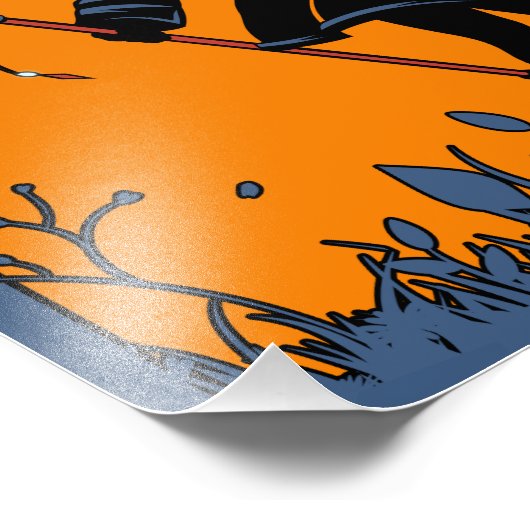 Frieren Caster Foto Afdruk (Hoek)