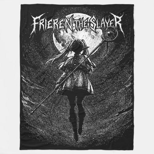Frieren The Slayer Fleece Deken (Voorkant)