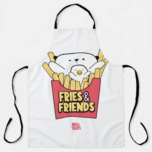 │Fries and friends Schort (Voorkant)