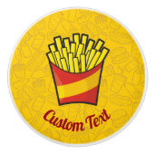 Fries Ceramic Knob. Keramische Knop (Voorkant)