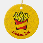 Fries Ceramic Ornament (Voorkant)