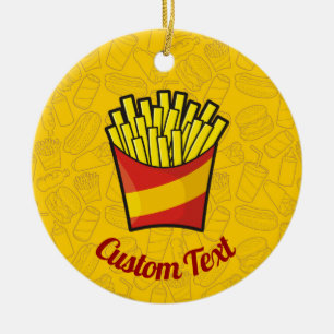 Fries Ceramic Ornament