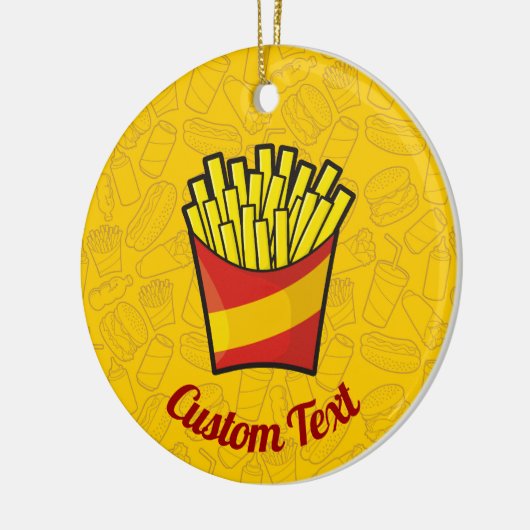 Fries Ceramic Ornament (Links)