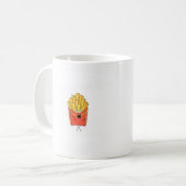 Fries, chips, hot chips thema koffiemok (Voorkant links)
