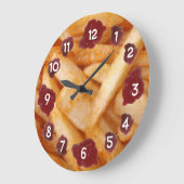 Fries en keetchup grote klok (Hoek)