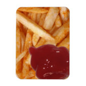 Fries en keetchup magneet (Verticaal)