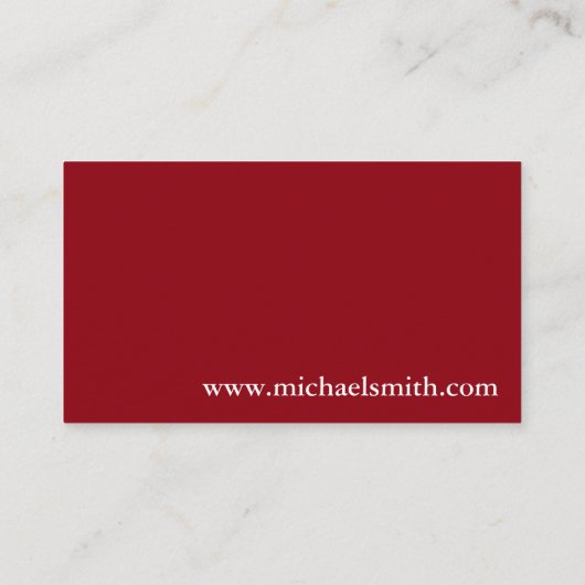 Fries Fast Food Foodie Fry Restaurant Bar Visitekaartje (Achterkant)