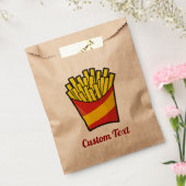 Fries Favor Bag Bedankzakje (Gezegeld)