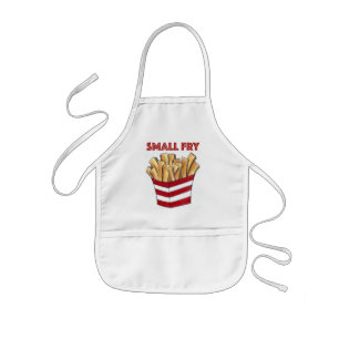 Fries Fries Kind Foodie Foodie Kinder Schort