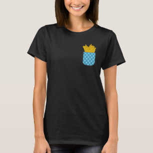 Fries graaf fadie Fast Food Cute Pocket Potato for T-shirt