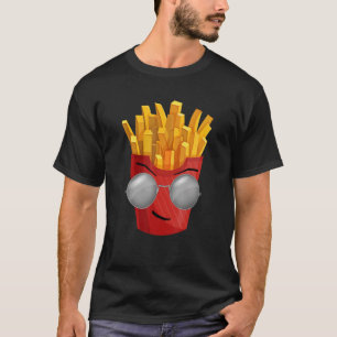 Fries Hipster Style Fast Food Art T-shirt