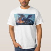 Fries, iemand? Drakenkunst T-shirt (Voorkant)